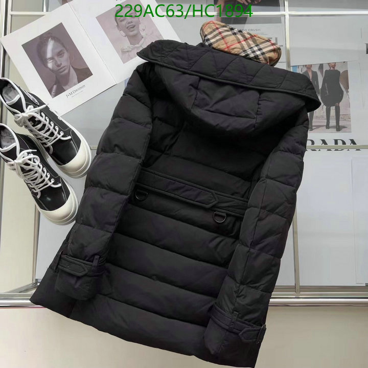 Down jacket Women-Burberry, Code: HC1894,$: 229USD