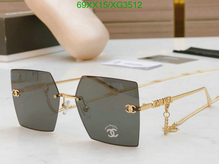 Glasses-Chanel, Code: XG3512,$: 69USD