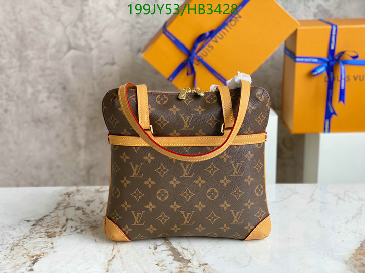 LV Bags-(Mirror)-Handbag-,Code: HB3428,$: 199USD