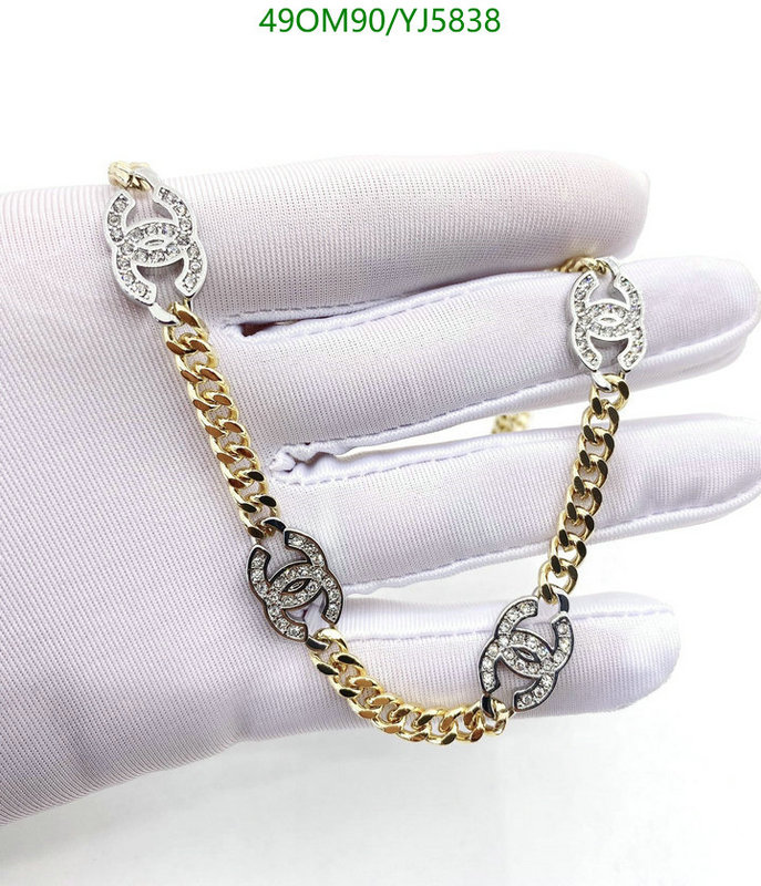 Jewelry-Chanel,Code: YJ5838,$: 49USD