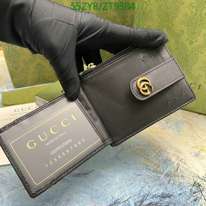 Gucci Bag-(4A)-Wallet-,Code: ZT9304,$: 55USD