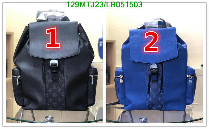 LV Bags-(4A)-Backpack-,Code: LB051503,$: 129USD