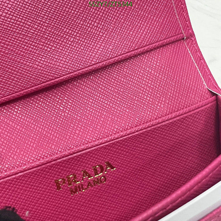 Prada Bag-(4A)-Wallet-,Code: ZT5344,$: 55USD