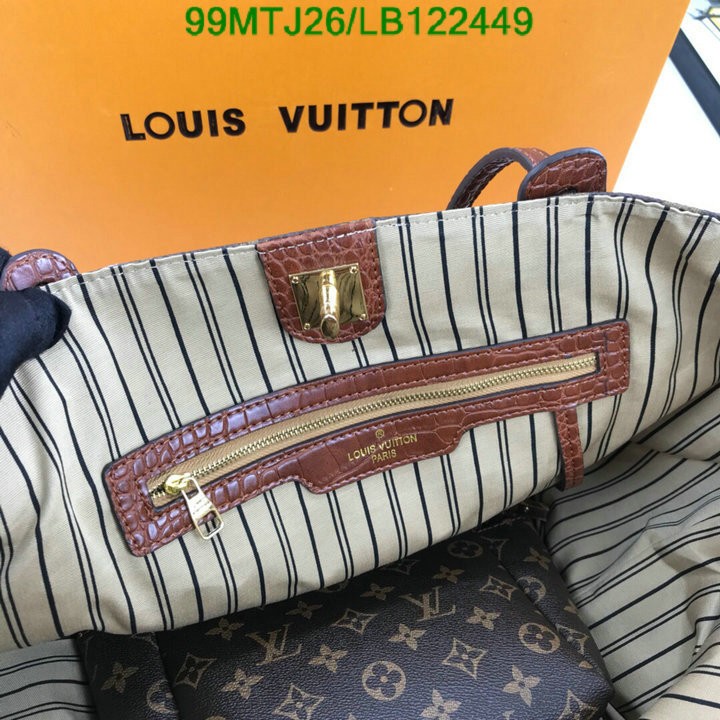 LV Bags-(4A)-Handbag Collection-,Code: LB122449,$: 99USD