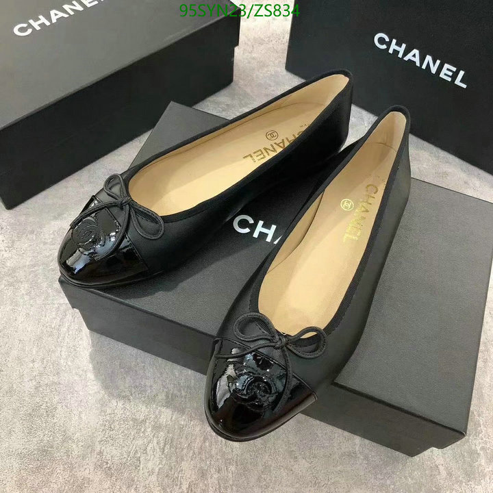 Chanel-Ballet Shoes,Code: ZS834,$: 95USD