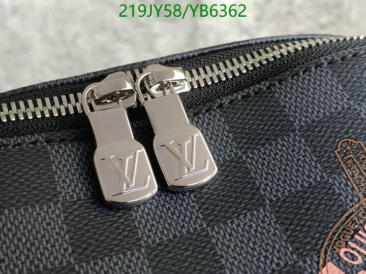 LV Bags-(Mirror)-Backpack-,Code: YB6362,$: 219USD