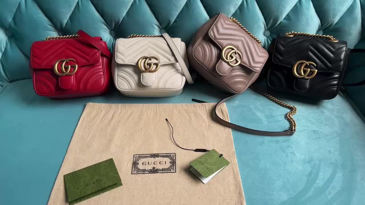 Gucci Bag-(Mirror)-Marmont,Code: XB2993,$: 215USD