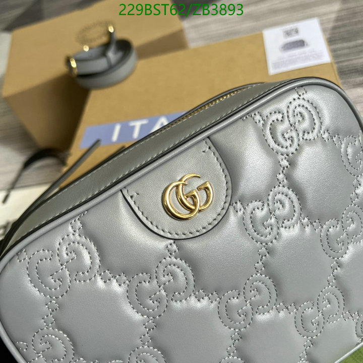 Gucci Bag-(Mirror)-Diagonal-,Code: ZB3893,$: 229USD