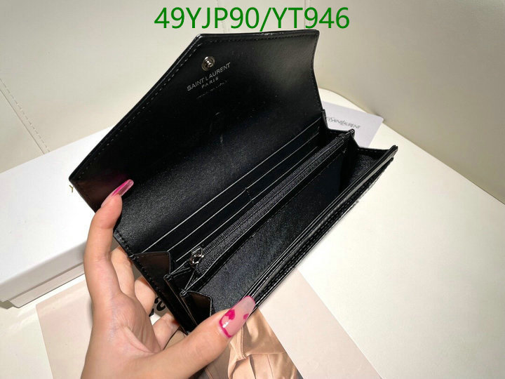YSL Bag-(4A)-Wallet-,Code: YT946,$: 49USD
