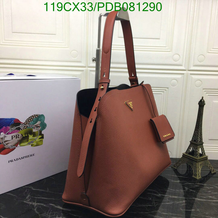 Prada Bag-(4A)-Handbag-,Code: PDB081290,$:119USD