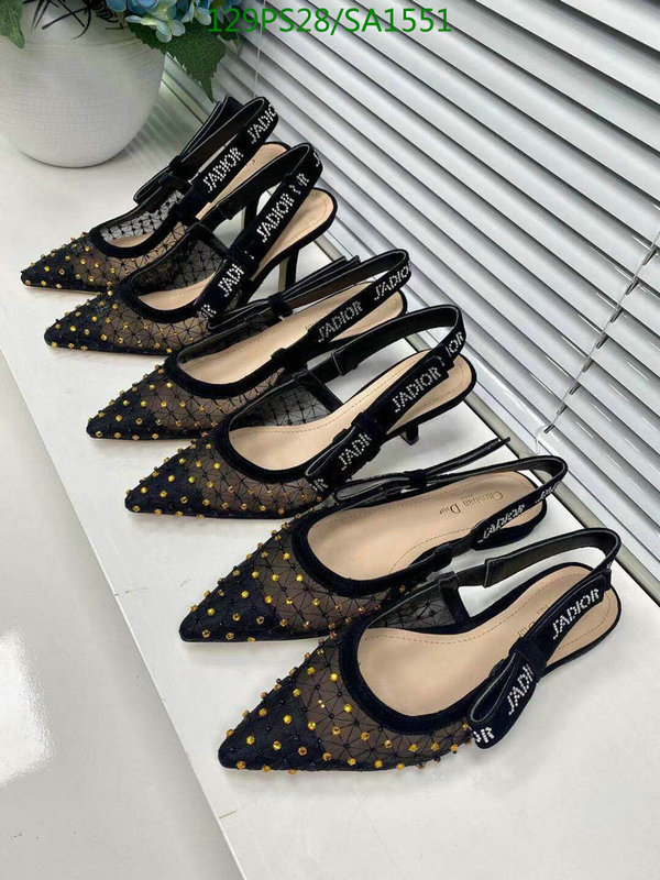 Women Shoes-Dior,Code: SA1551,$: 129USD