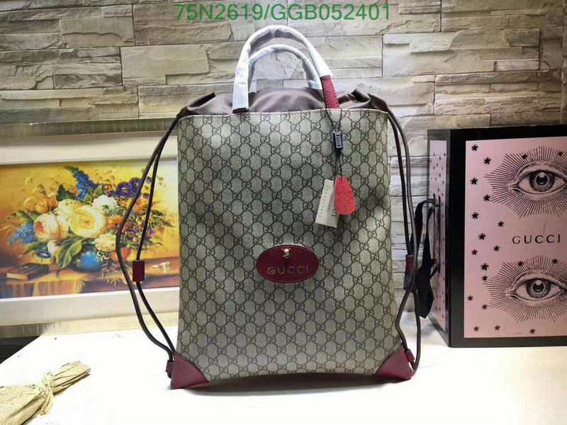 Gucci Bag-(4A)-Handbag-,Code:GGB052401,$: 75USD