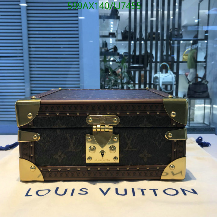 LV Bags-(Mirror)-Vanity Bag-,Code: LJ7455,$: 599USD