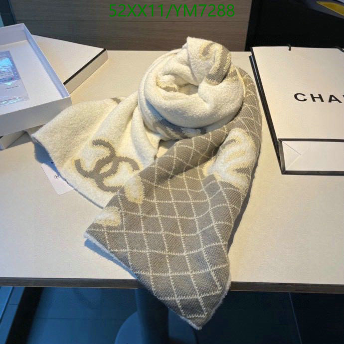 Scarf-Chanel, Code: YM7288,$: 52USD