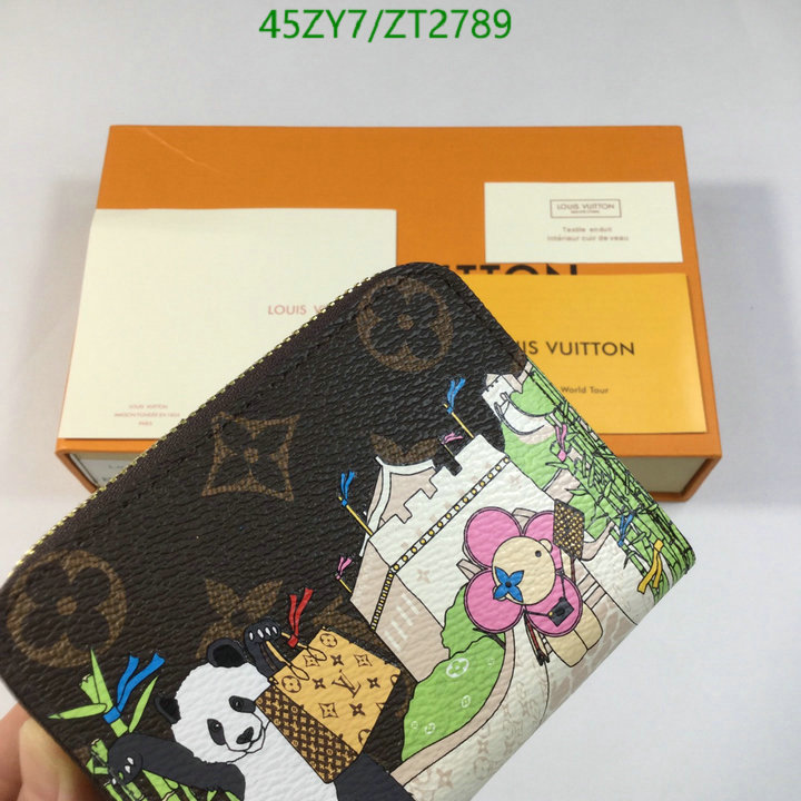 LV Bags-(4A)-Wallet-,Code: ZT2789,$: 45USD