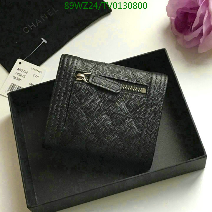 Chanel Bags ( 4A )-Wallet-,Code: TV0130800,$: 89USD