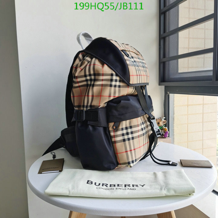 Burberry Bag-(Mirror)-Backpack-,Code: JB111,$: 199USD