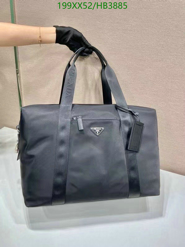 Prada Bag-(Mirror)-Handbag-,Code: HB3885,$: 199USD