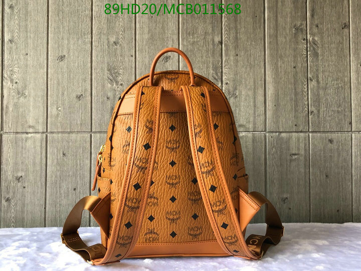 MCM Bag-(Mirror)-Backpack-,Code: MCB011568,$:89USD