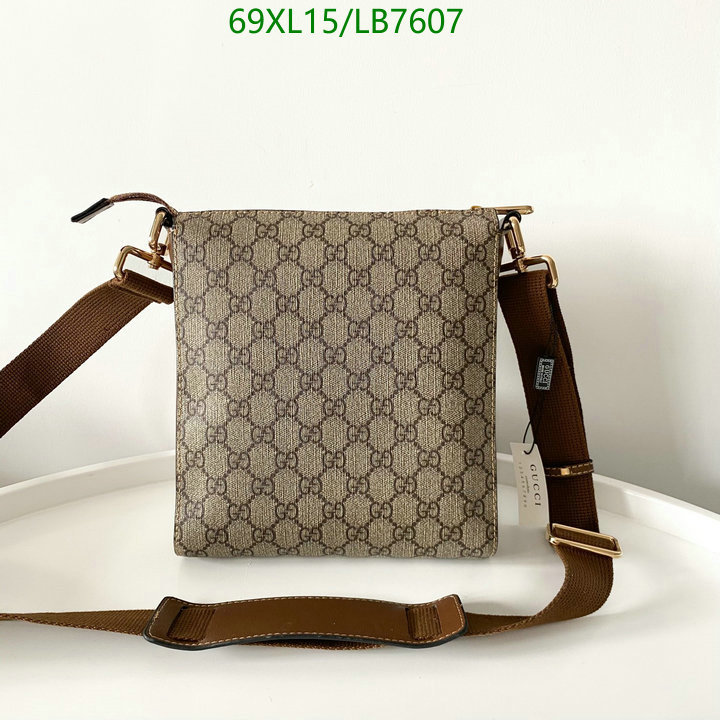 Gucci Bag-(4A)-Diagonal-,Code: LB7607,$: 69USD