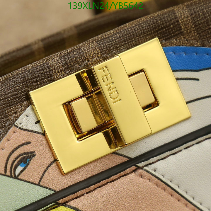 Fendi Bag-(4A)-Peekaboo,Code: YB5642,$: 139USD