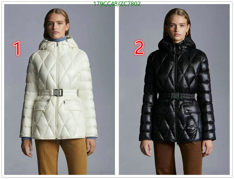 Down jacket Women-Moncler, Code: ZC7802,$: 179USD