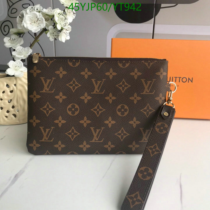 LV Bags-(4A)-Wallet-,Code: YT942,$: 45USD