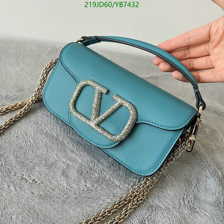 Valentino Bag-(Mirror)-LOC,Code: YB7432,$: 219USD