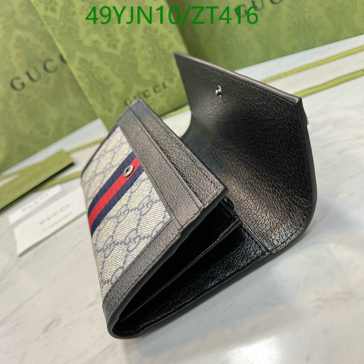 Gucci Bag-(4A)-Wallet-,Code: ZT416,$: 49USD