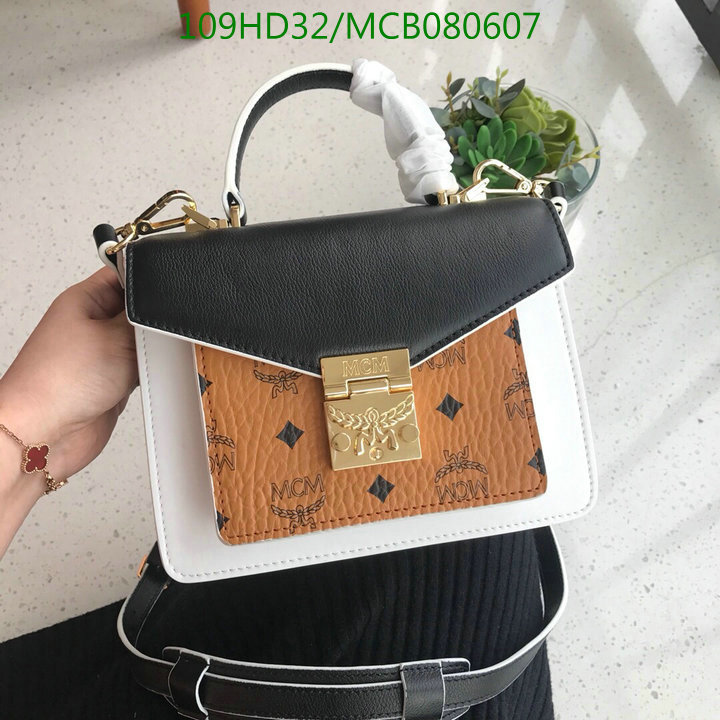 MCM Bag-(Mirror)-Diagonal-,Code:MCB080607,$:109USD