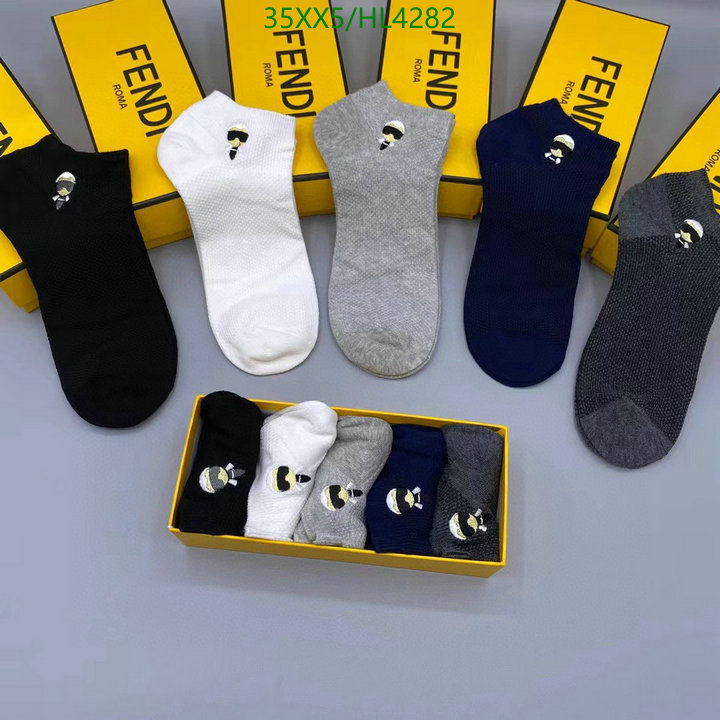 Sock-Fendi, Code: HL4282,$: 35USD