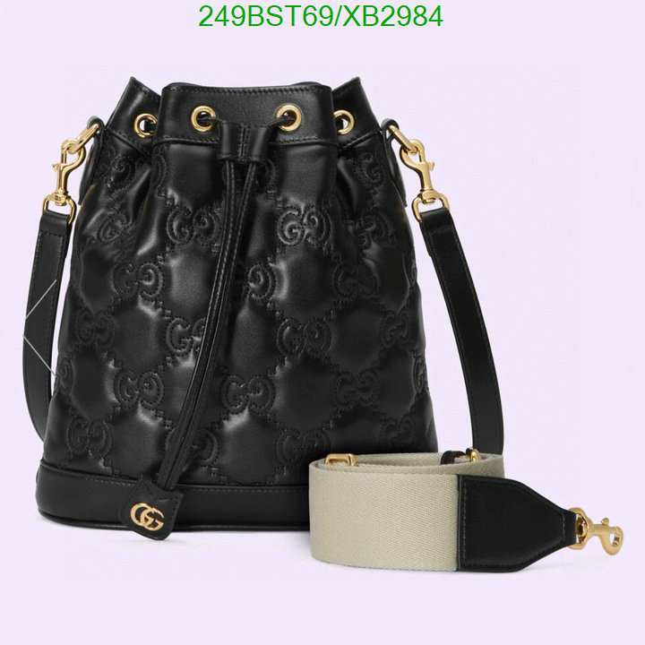 Gucci Bag-(Mirror)-Diagonal-,Code: XB2984,$: 249USD