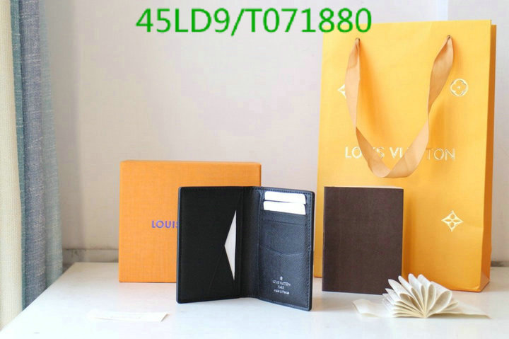 LV Bags-(Mirror)-Wallet-,Code: T071880,$: 45USD