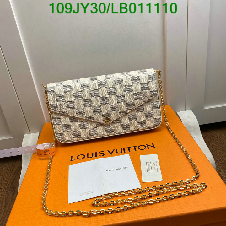 LV Bags-(Mirror)-New Wave Multi-Pochette-,Code: LB011110,$: 109USD