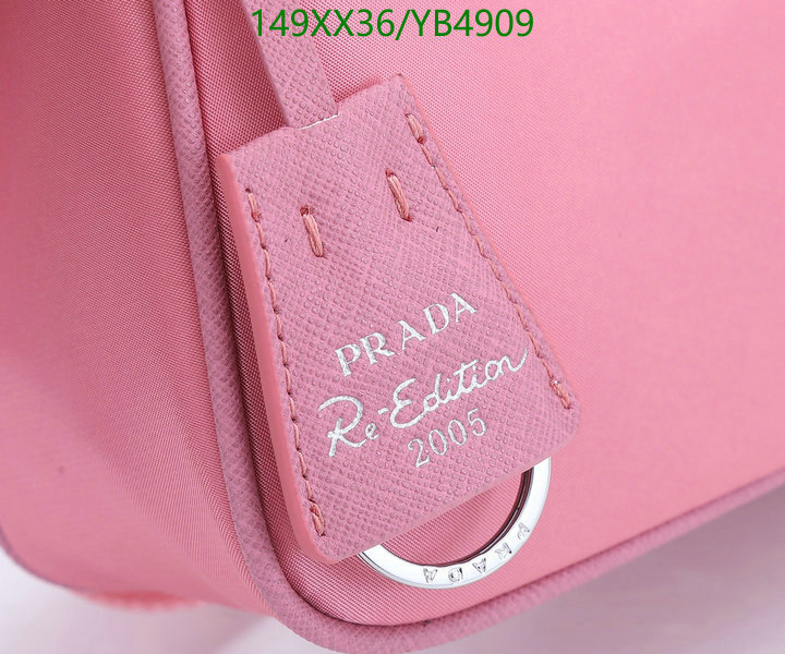 Prada Bag-(Mirror)-Re-Edition 2005,Code: YB4909,$: 149USD