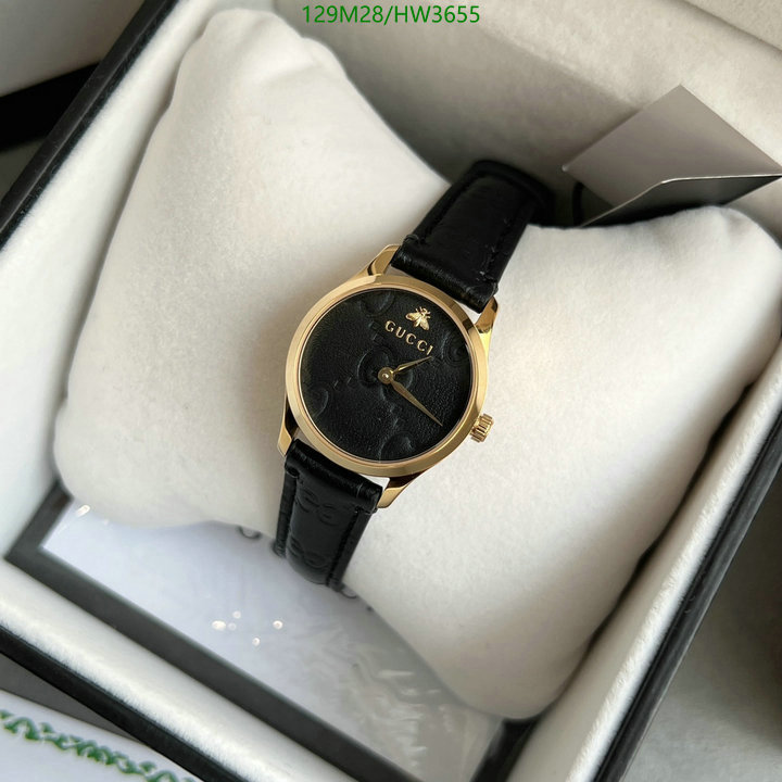 Watch-4A Quality-Gucci, Code: HW3655,$: 129USD