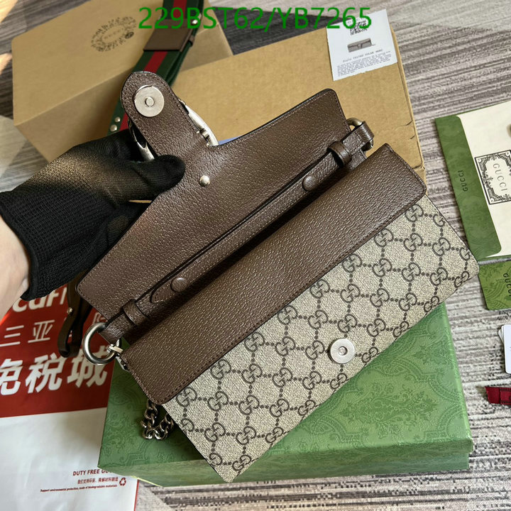 Gucci Bag-(Mirror)-Dionysus-,Code: YB7265,$: 229USD