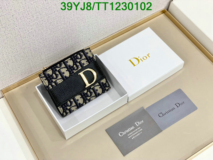 Dior Bags-(4A)-Wallet,Code: TT1230102,$: 39USD