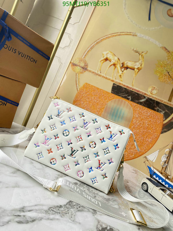 LV Bags-(4A)-Pochette MTis Bag-Twist-,Code: YB6351,$: 95USD