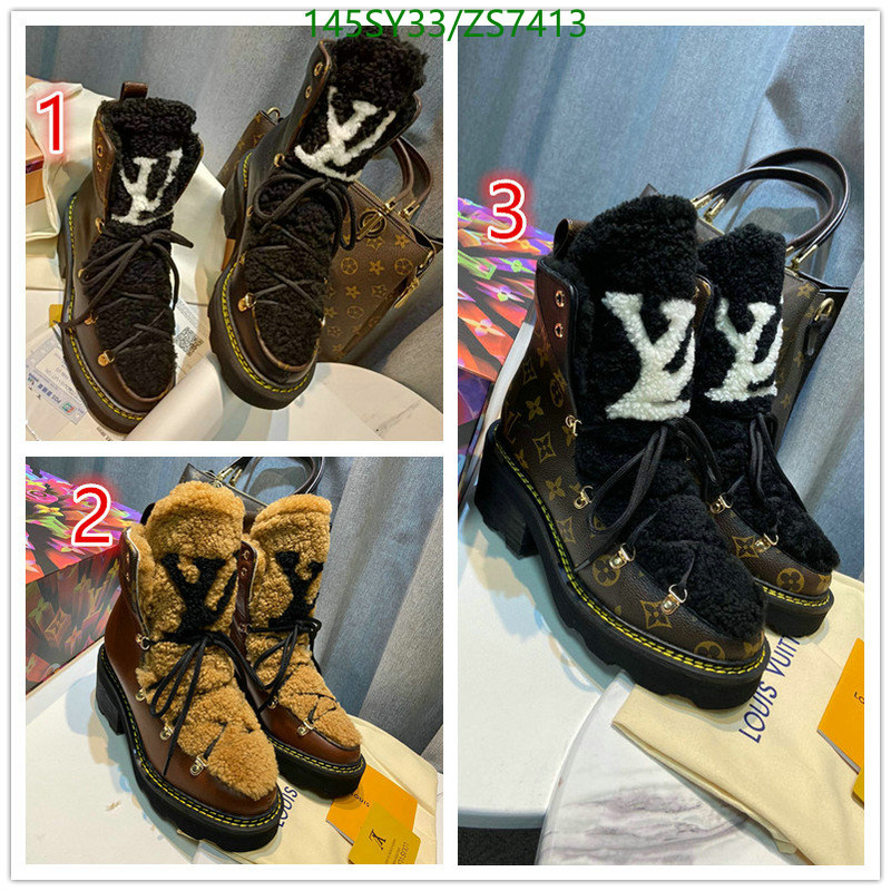 Women Shoes-LV, Code: ZS7413,$: 145USD