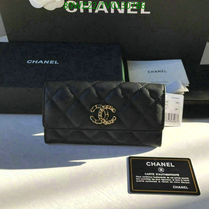 Chanel Bags ( 4A )-Wallet-,Code: TV0130786,$: 89USD