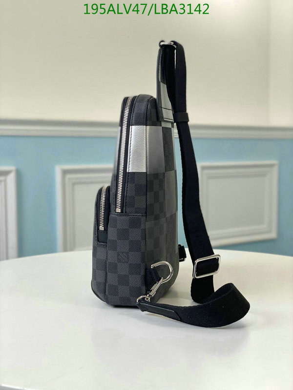 LV Bags-(Mirror)-Avenue-,Code: LBA3142,$: 195USD