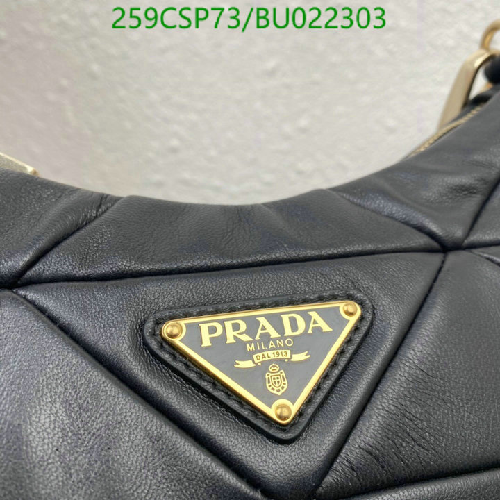 Prada Bag-(Mirror)-Diagonal-,Code: BU022303,$: 259USD