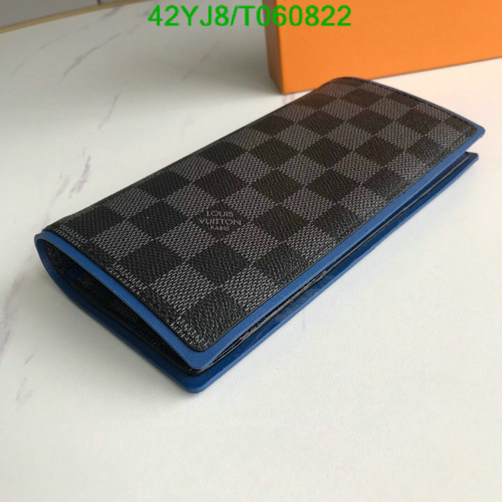 LV Bags-(4A)-Wallet-,Code: T060822,$: 42USD