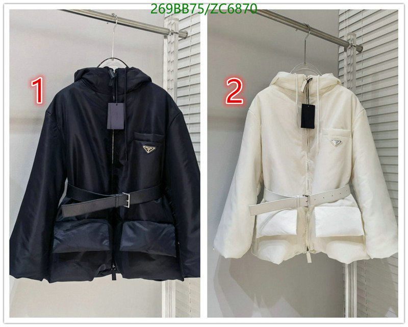 Down jacket Women-Prada, Code: ZC6870,$: 269USD