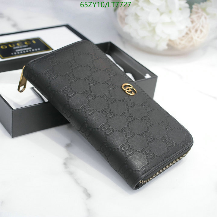 Gucci Bag-(4A)-Wallet-,Code: LT7727,$: 65USD