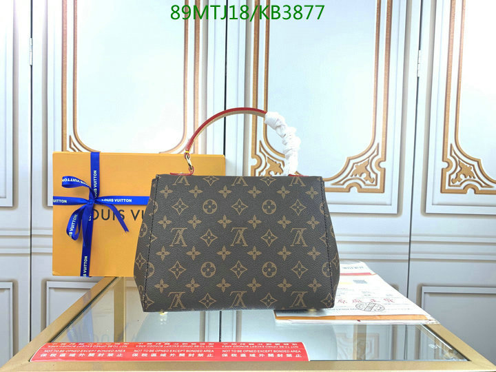 LV Bags-(4A)-Handbag Collection-,Code: KB3877,$: 89USD