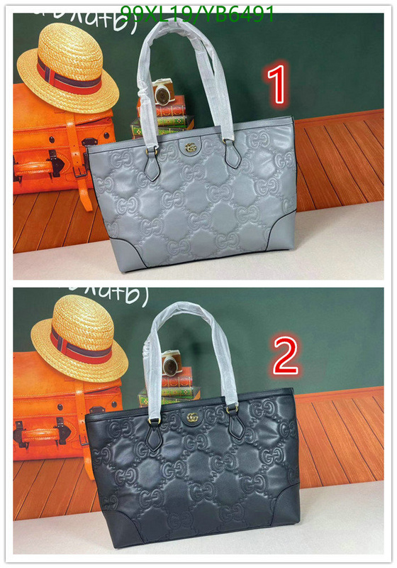 Gucci Bag-(4A)-Handbag-,Code: YB6491,$: 99USD