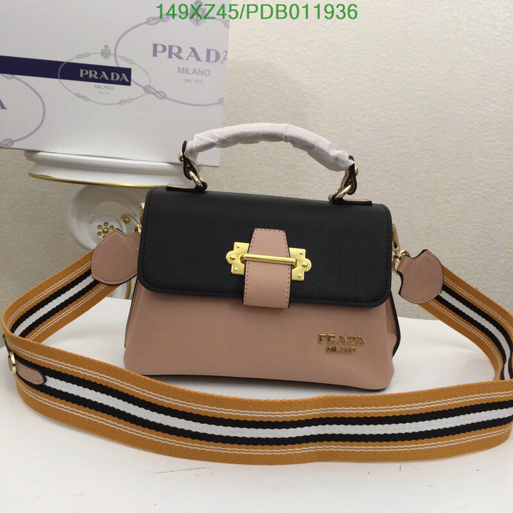 Prada Bag-(Mirror)-Diagonal-,Code: PDB011936,$:149USD