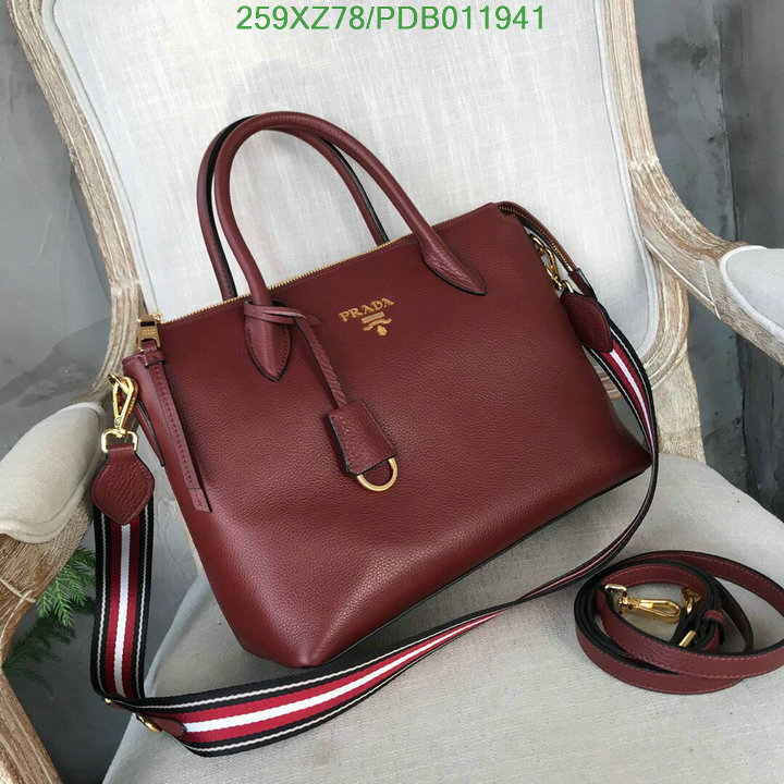 Prada Bag-(Mirror)-Handbag-,Code: PDB011941,$: 339USD